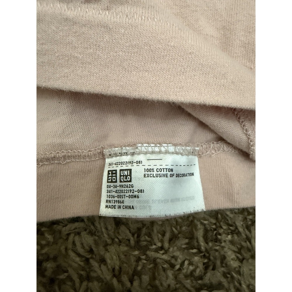 Kaws x Uniqlo Men Figure Crew Neck Tee T-shirt Short Sleeve Top Pink Sz Large - Picture 5 of 6